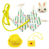 Pet Dress Set Rabbit Vest Costume Clothes Daily Fashion Outfit Watermelon_S