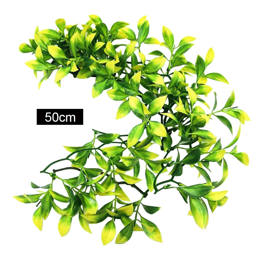 Fish Tank Artificial Aquatic Plants Multicolor for Household and Office 20 in 50cm