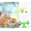 Interactive Cat Toy Cat Wand Teaser, Treat Dispenser Cat Ball Toy Green