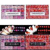 Rhinestone 3D Diamond Gem Nail Art Decor DIY Craft Jewelry Making Red