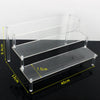 Acrylic Makeup Perfume Cupcake Car Toys Riser Display Stand Shelf Decoration Clear 40cm 3 Tier