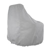 Boat Seat Cover Outdoor Yacht Waterproof Elastic Hem Protection Silver