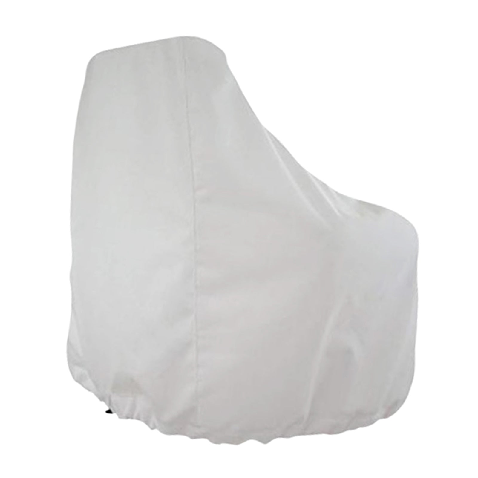 Boat Seat Cover Outdoor Yacht Waterproof Elastic Hem Protection White