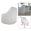 Boat Seat Cover Outdoor Yacht Waterproof Elastic Hem Protection White