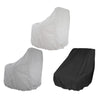 Boat Seat Cover Outdoor Yacht Waterproof Elastic Hem Protection White