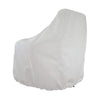 Boat Seat Cover Outdoor Yacht Waterproof Elastic Hem Protection White