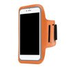 1pc Waterproof Armband Fitness Gym Exercise Holder Pouch Waistband Workouts orange