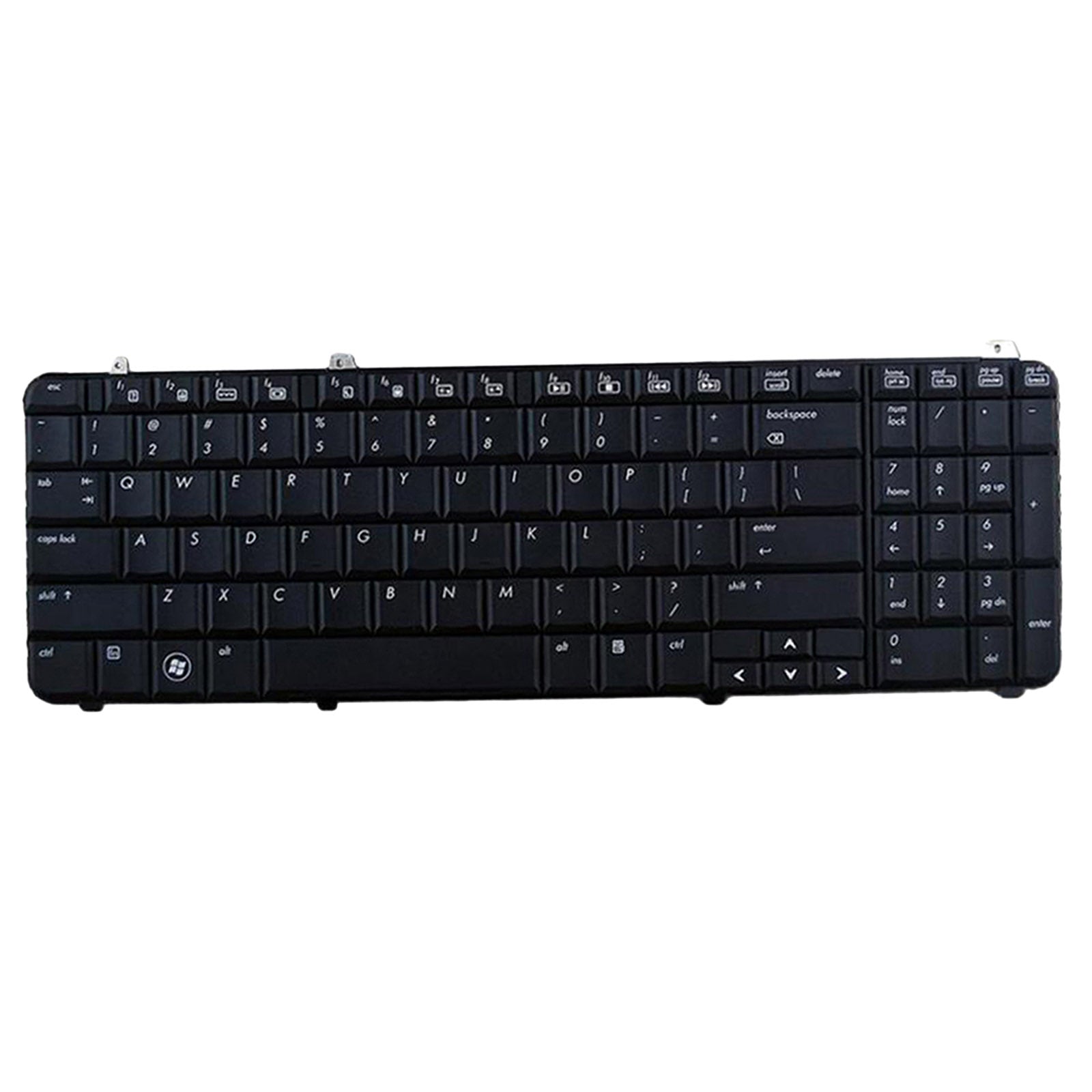 Durable Prmium Quality Keyboard Keys Frame US Layout for HP DV6-2000 (Black)