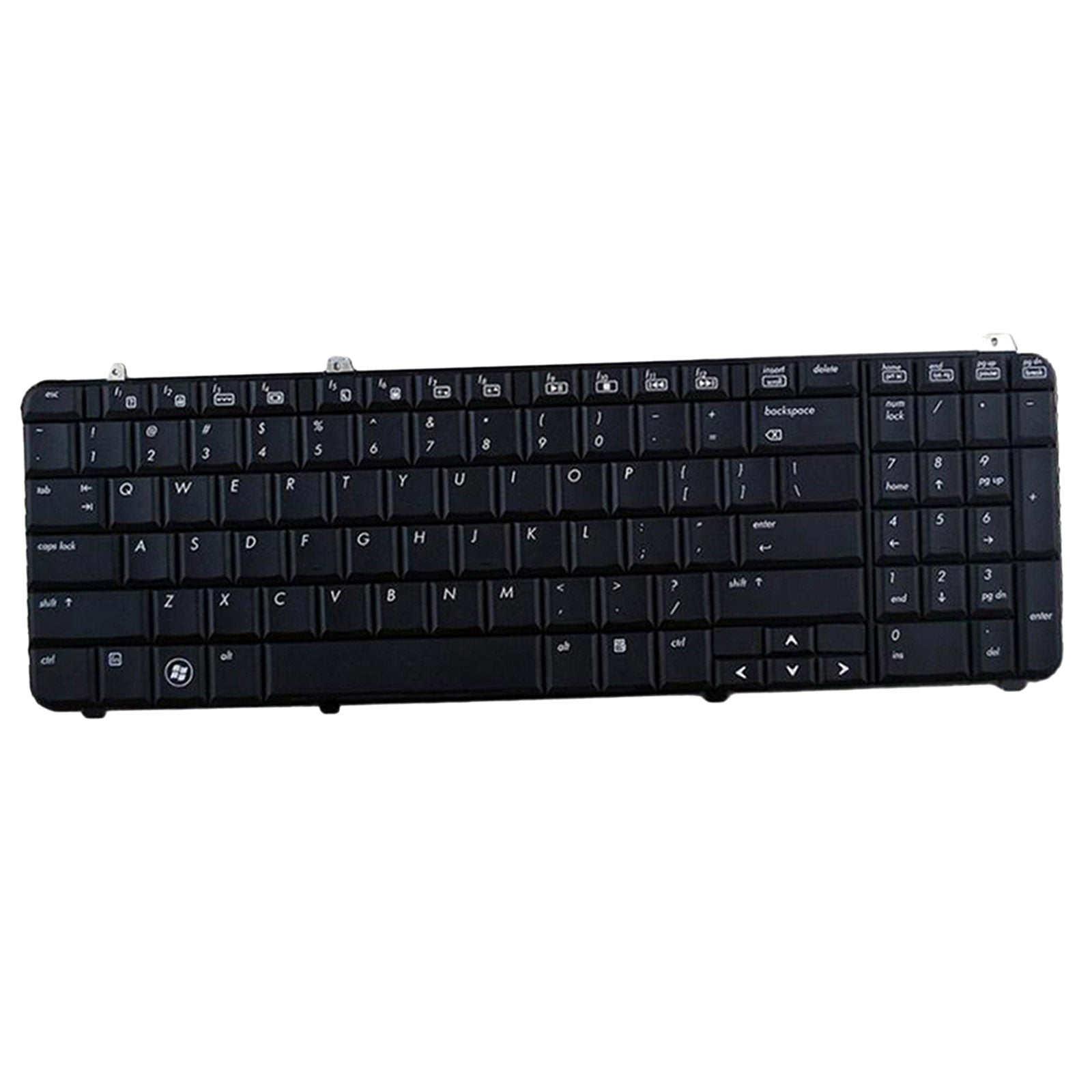 Durable Prmium Quality Keyboard Keys Frame US Layout for HP DV6-2000 (Black)