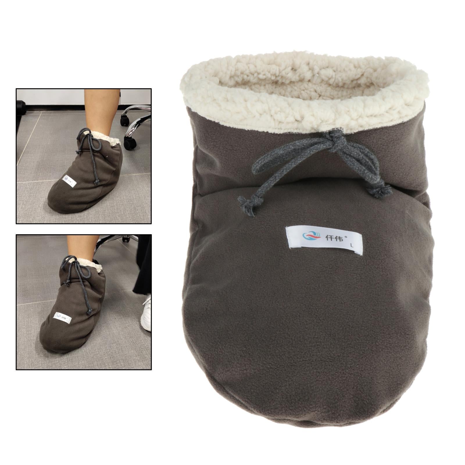 Cotton Winter Walking Brace Cover  gray Double thickness