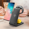 3 in 1 Wireless Charger 10W Fast Charge Dock for Samsung Galaxy Buds Watch