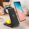 3 in 1 Wireless Charger 10W Fast Charge Dock for Samsung Galaxy Buds Watch