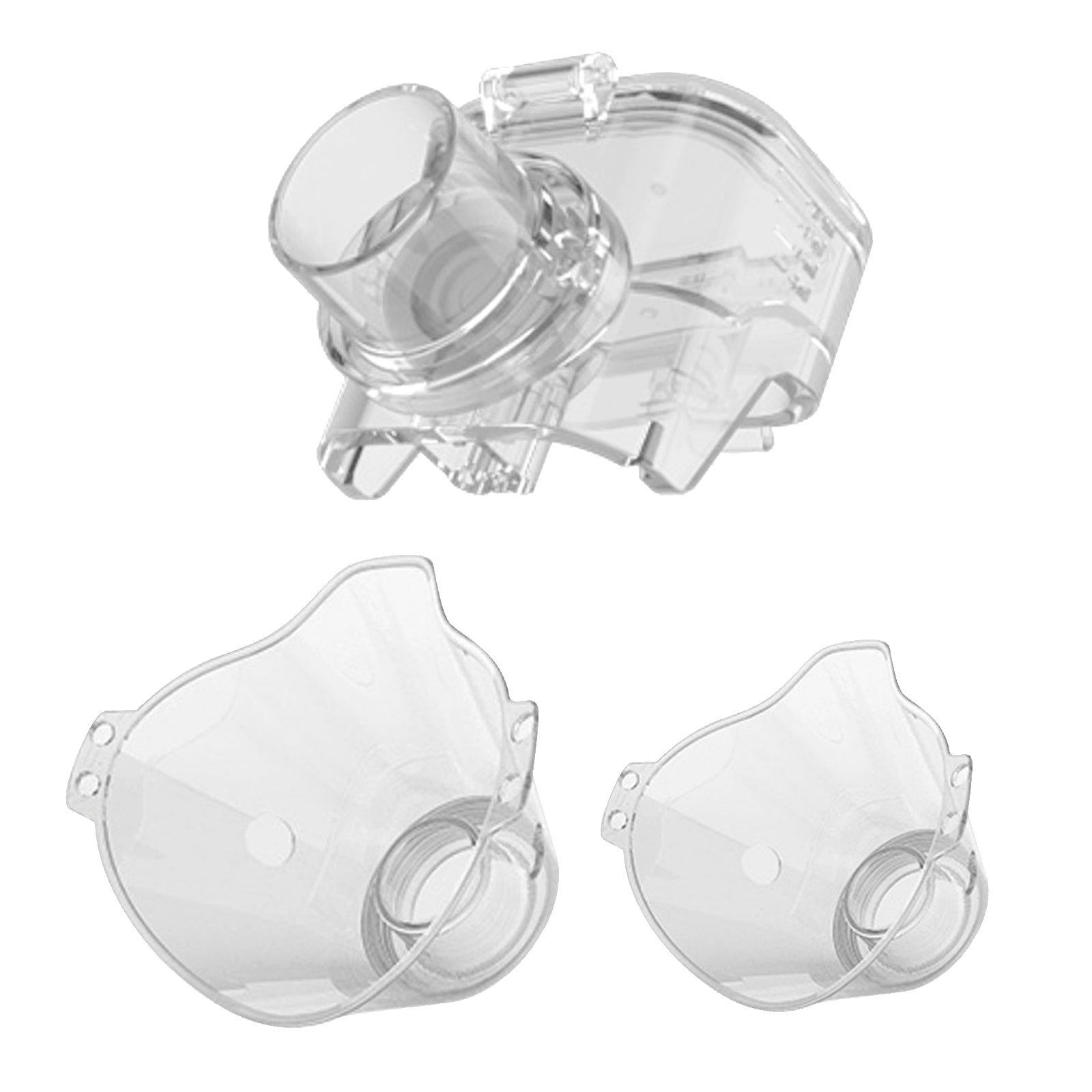 Nebulize Cup Inhalers Mask Replacement Parts for Adult Kid Cup 4.6x5.8x4.3cm