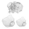 Nebulize Cup Inhalers Mask Replacement Parts for Adult Kid Cup 4.6x5.8x4.3cm