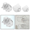 Nebulize Cup Inhalers Mask Replacement Parts for Adult Kid Cup 4.6x5.8x4.3cm