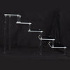 Clear Acrylic Display Riser Stand Perfume Cosmetics Holder for Decoration 29.5x41.5x25cm