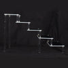 Clear Acrylic Display Riser Stand Perfume Cosmetics Holder for Decoration 39.5x41.5cx25cm