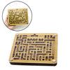 Wooden Maze Game 2 Sides Puzzle Game for Adults Teens Kids Educational Toys