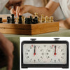 Professional Analog Chess Clock for Chess Game Count Up Down Timer Accessory