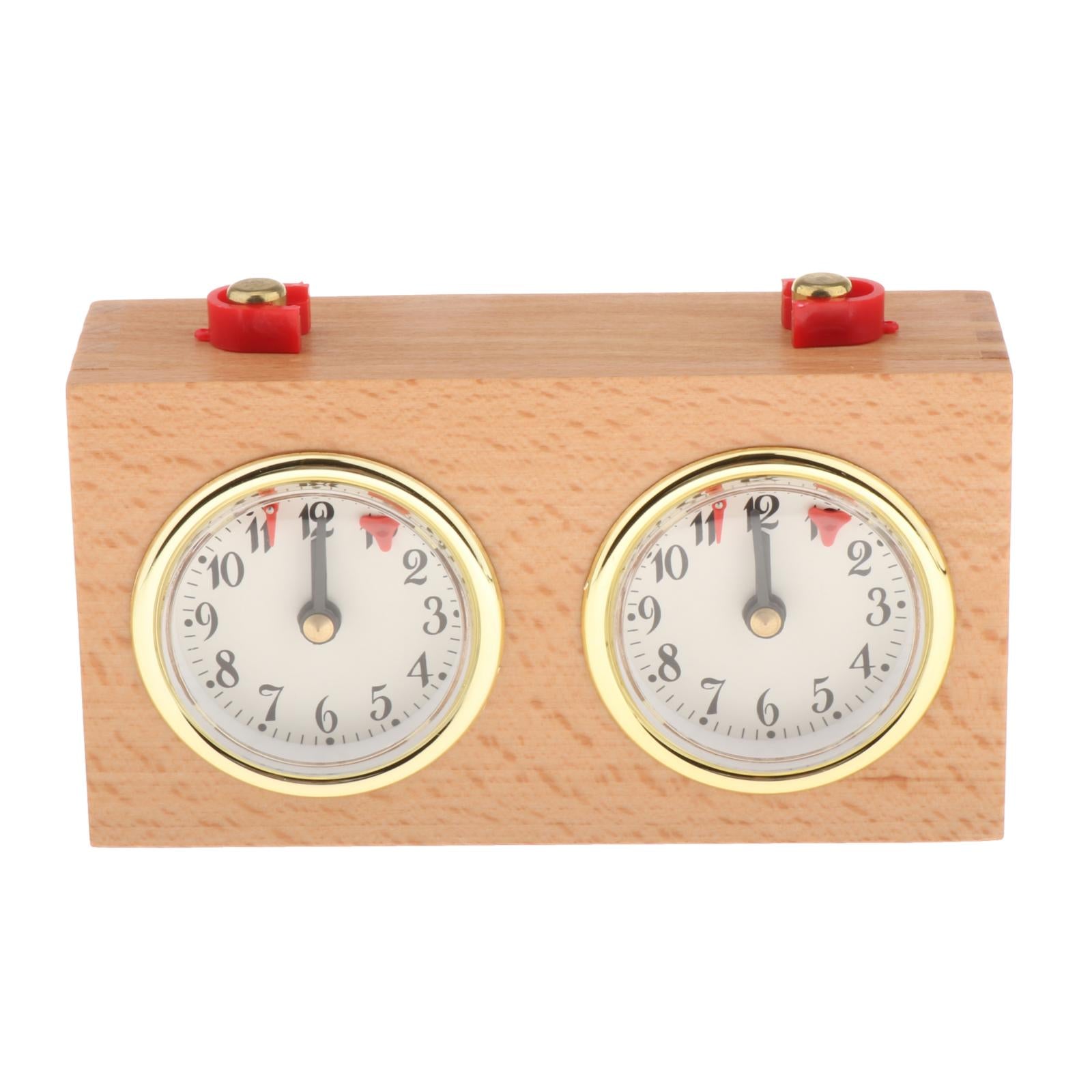 1pc Competition Game Analog Chess Clock Timer Gift for Board Games Clock