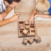 Wooden Tic Tac Toe/ Noughts and Crosses Game Family Board Games