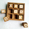Load image into Gallery viewer, Wooden Tic Tac Toe/ Noughts and Crosses Game Family Board Games