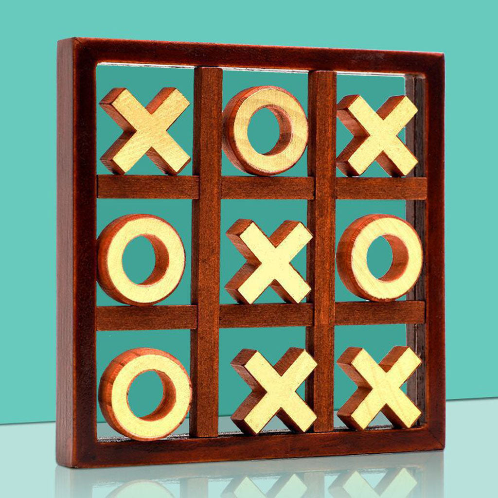 Tic-Tac-Toe Pushing Me XO Board Game XO Chess Parent-Child Educational Toys