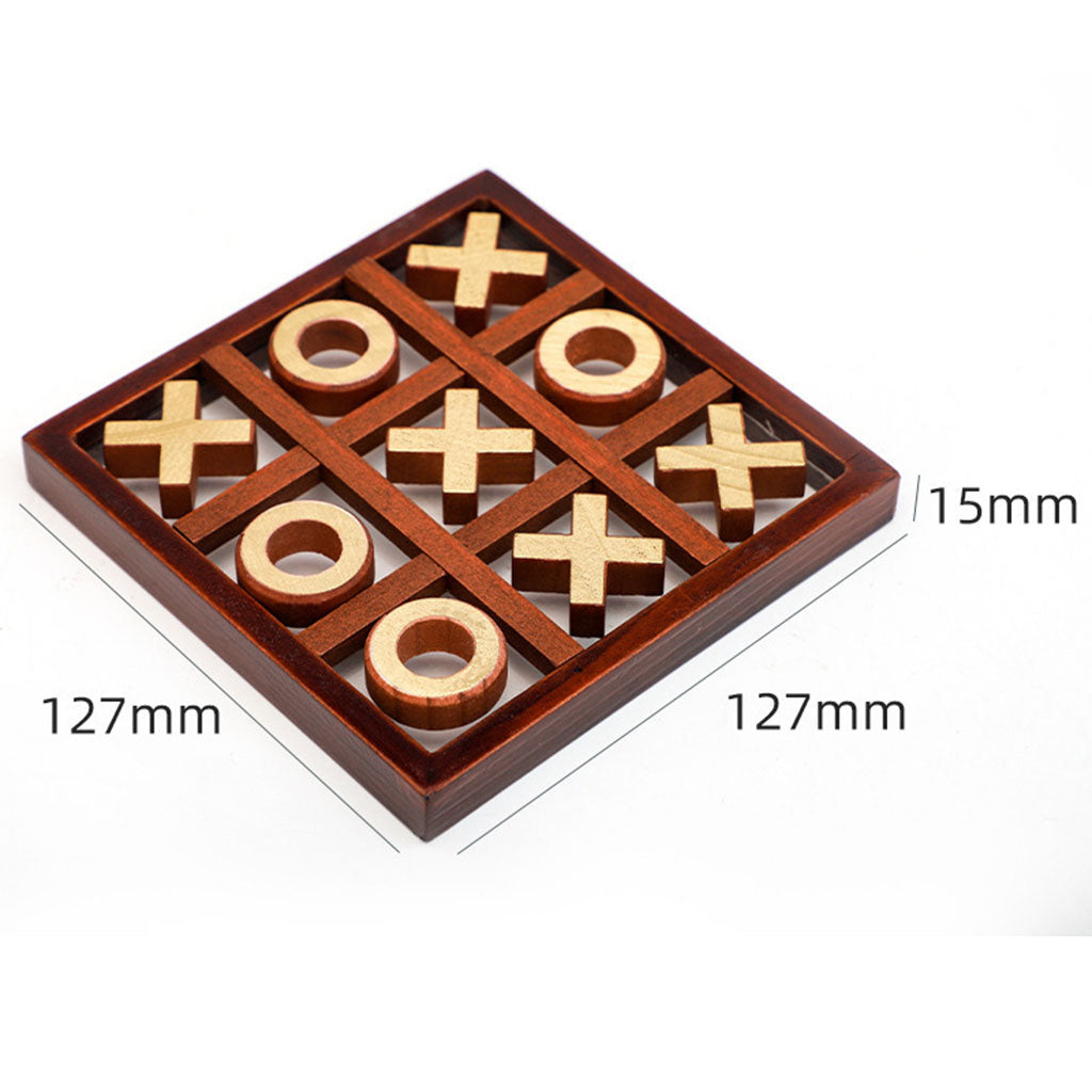 Tic-Tac-Toe Pushing Me XO Board Game XO Chess Parent-Child Educational Toys