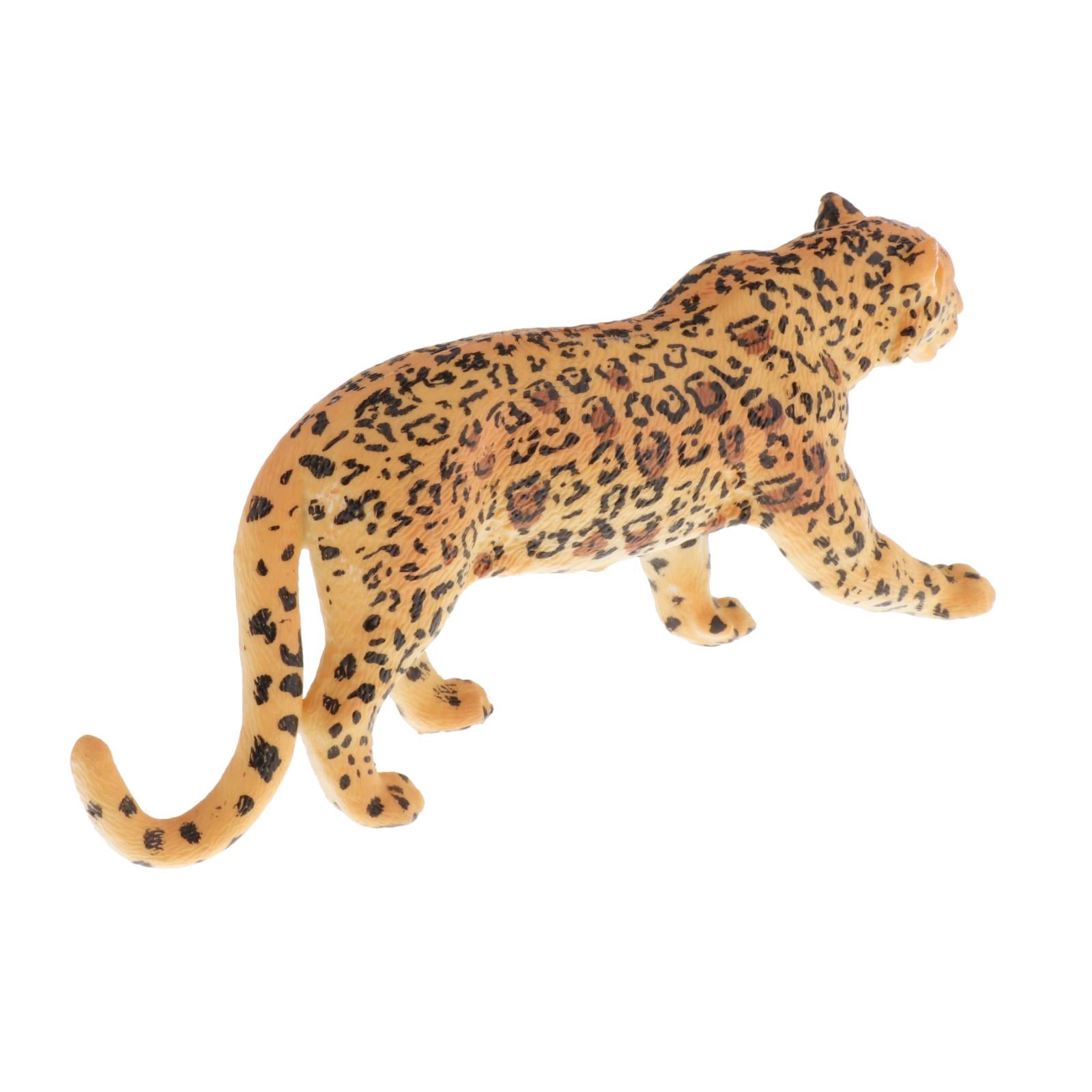 Simulation Animal Figures Model Kids Educational Toys Gifts  Leopard