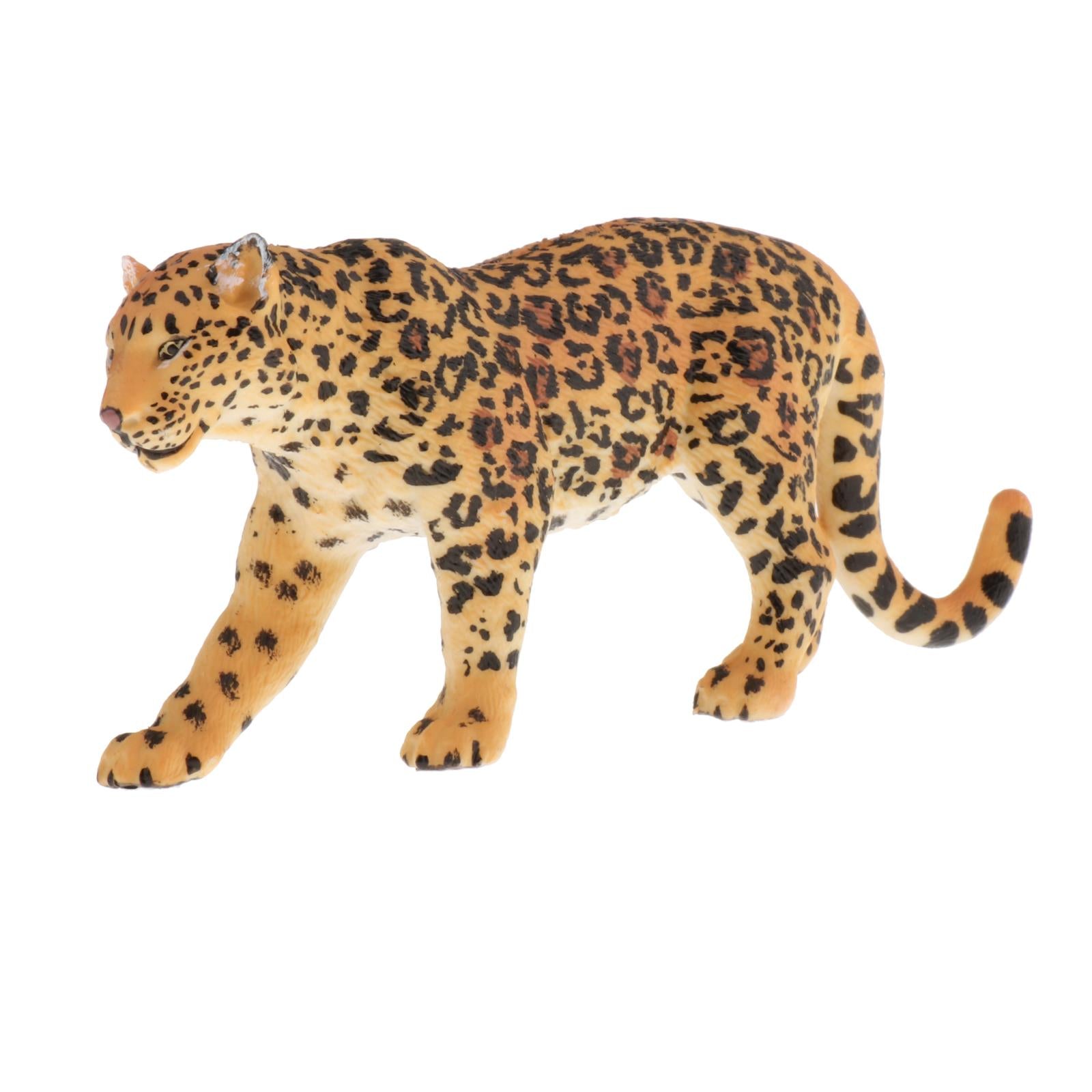 Simulation Animal Figures Model Kids Educational Toys Gifts  Leopard