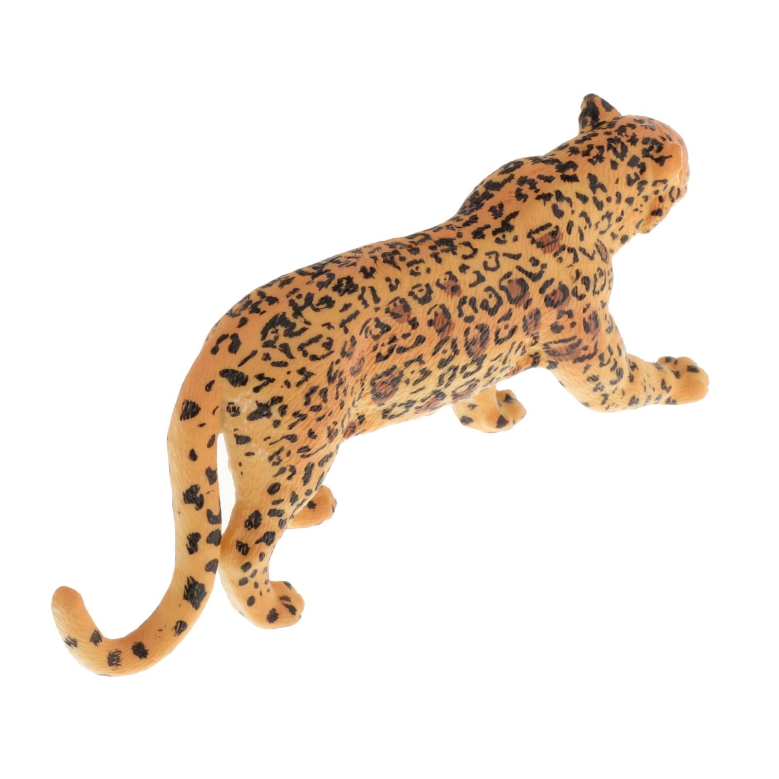 Simulation Animal Figures Model Kids Educational Toys Gifts  Leopard