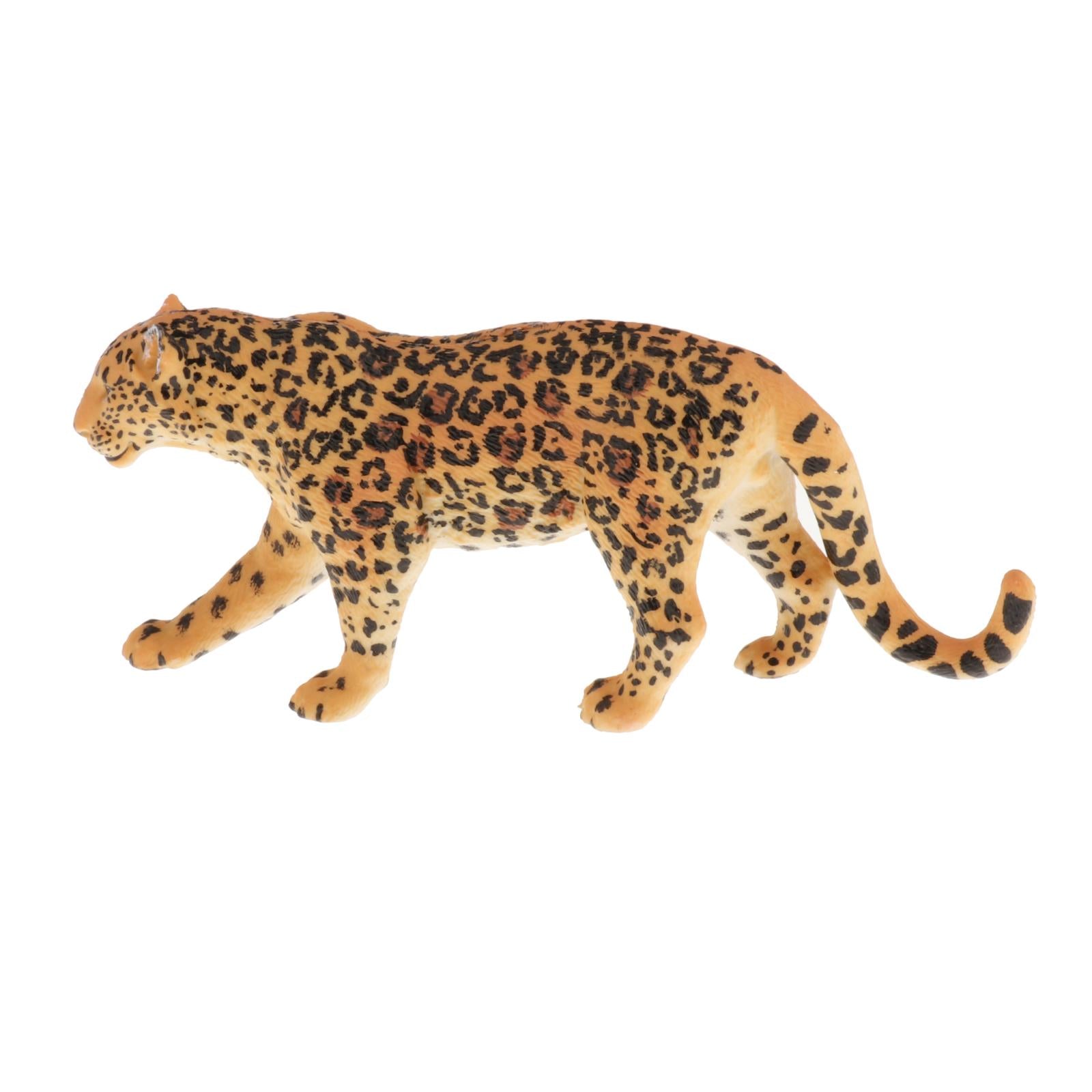 Simulation Animal Figures Model Kids Educational Toys Gifts  Leopard