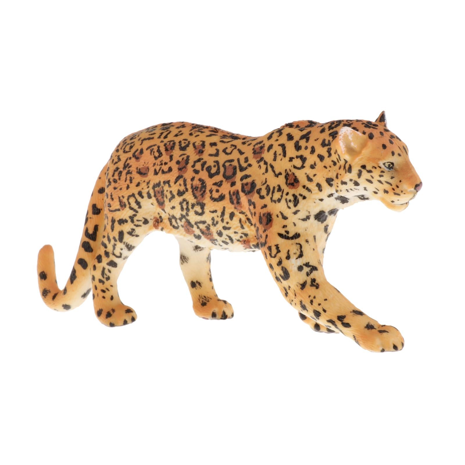 Simulation Animal Figures Model Kids Educational Toys Gifts  Leopard