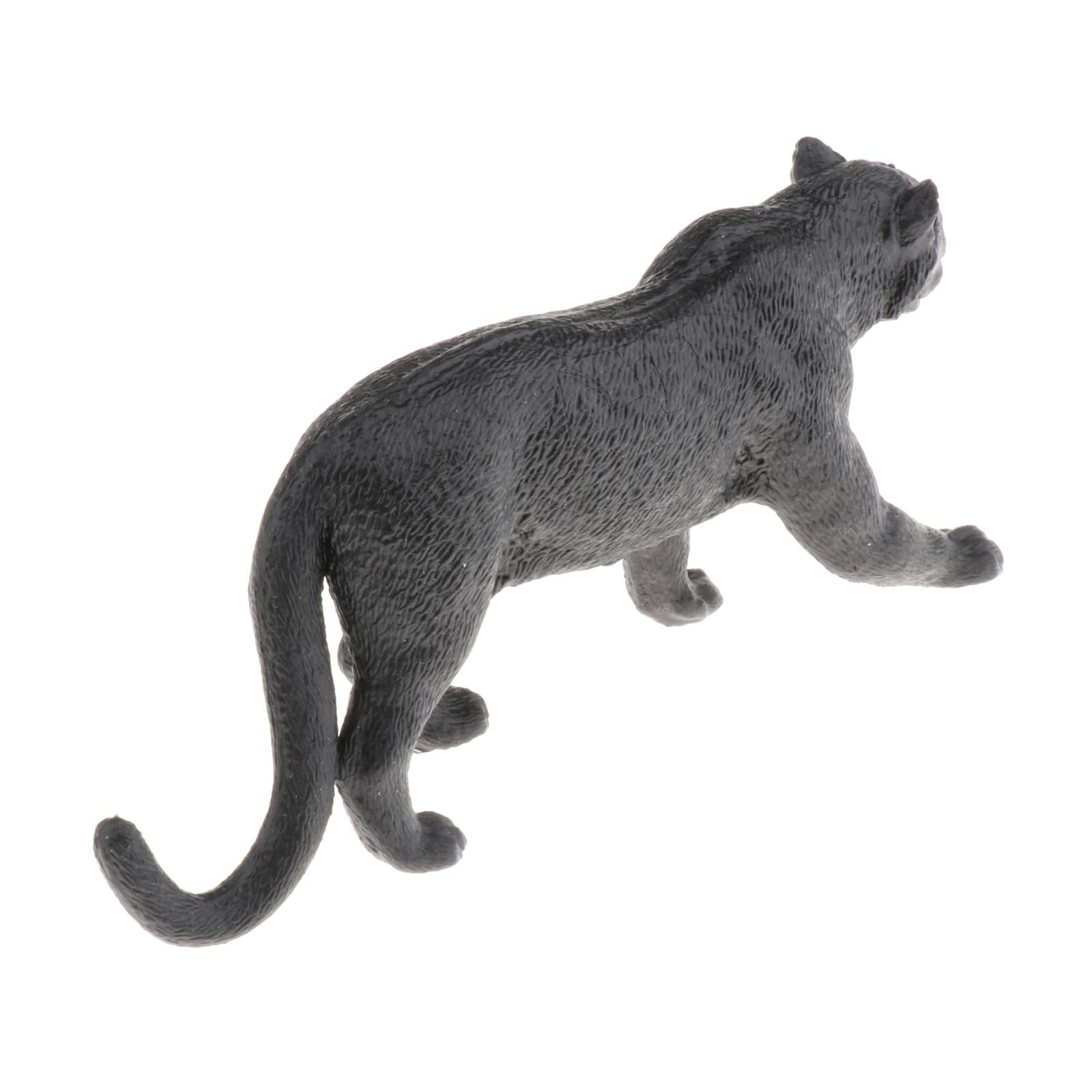 Simulation Animal Figures Model Kids Educational Toys Gifts  Panther