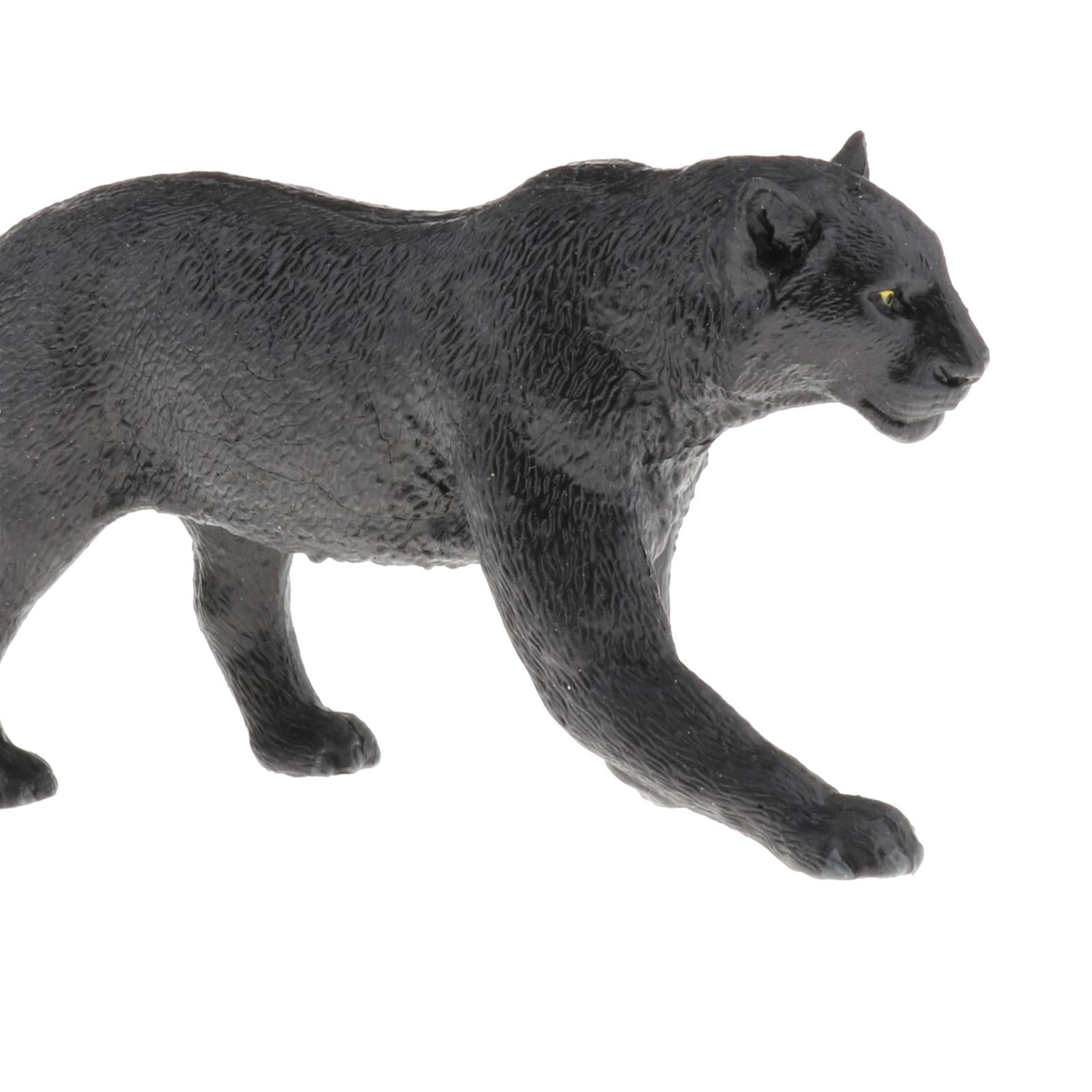 Simulation Animal Figures Model Kids Educational Toys Gifts  Panther