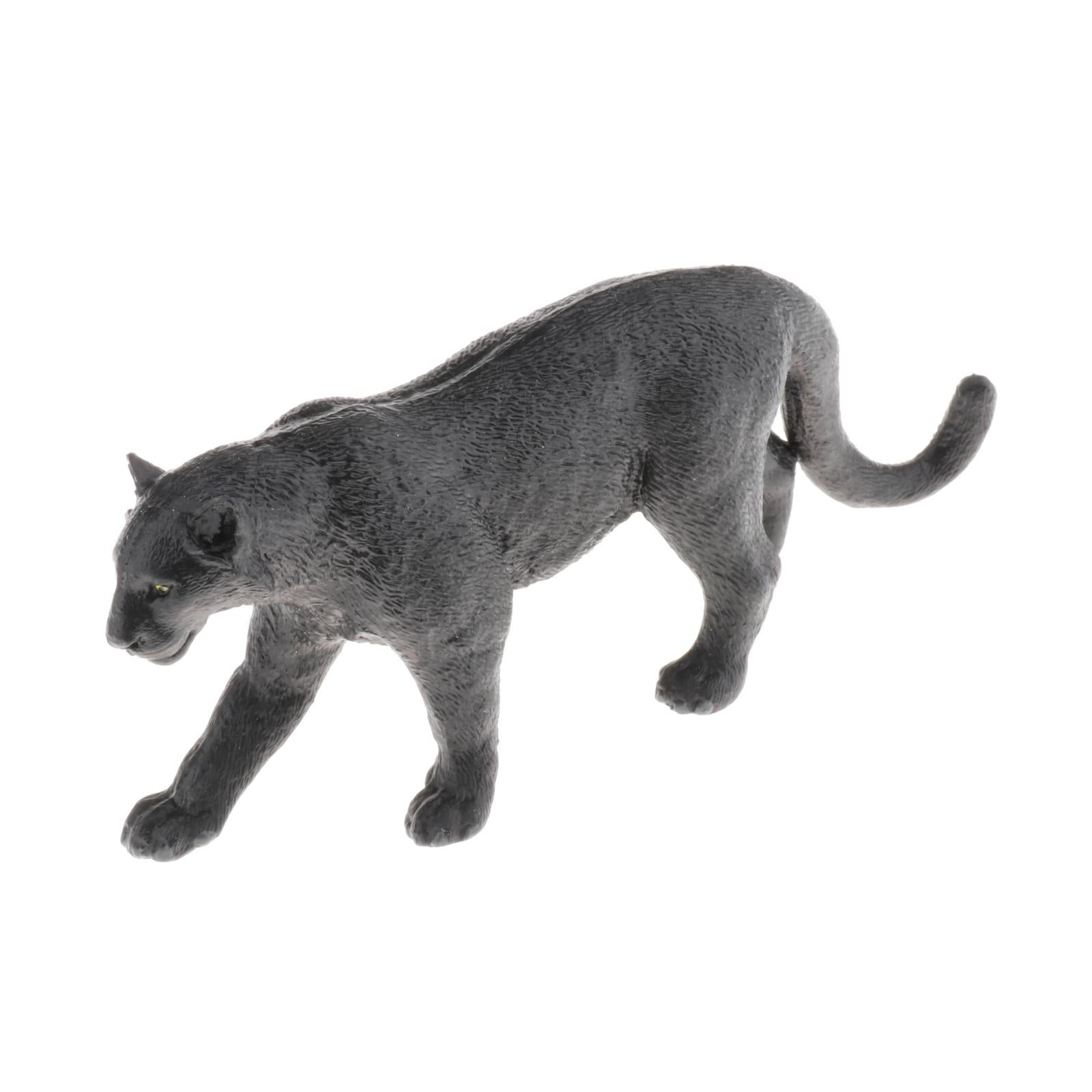 Simulation Animal Figures Model Kids Educational Toys Gifts  Panther