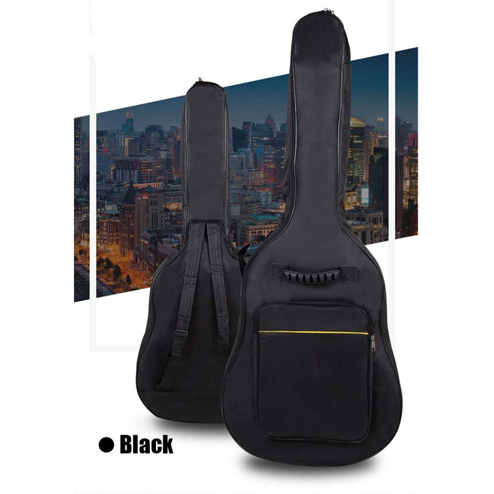 Guitar Case Shoulder Bags Backpack Hand Bag for 41'' inches Acoustic Guitar