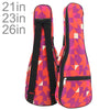 21/23/26'' Ukelele Carrying Case Uku Padded Backpack Bag 21inch Style1