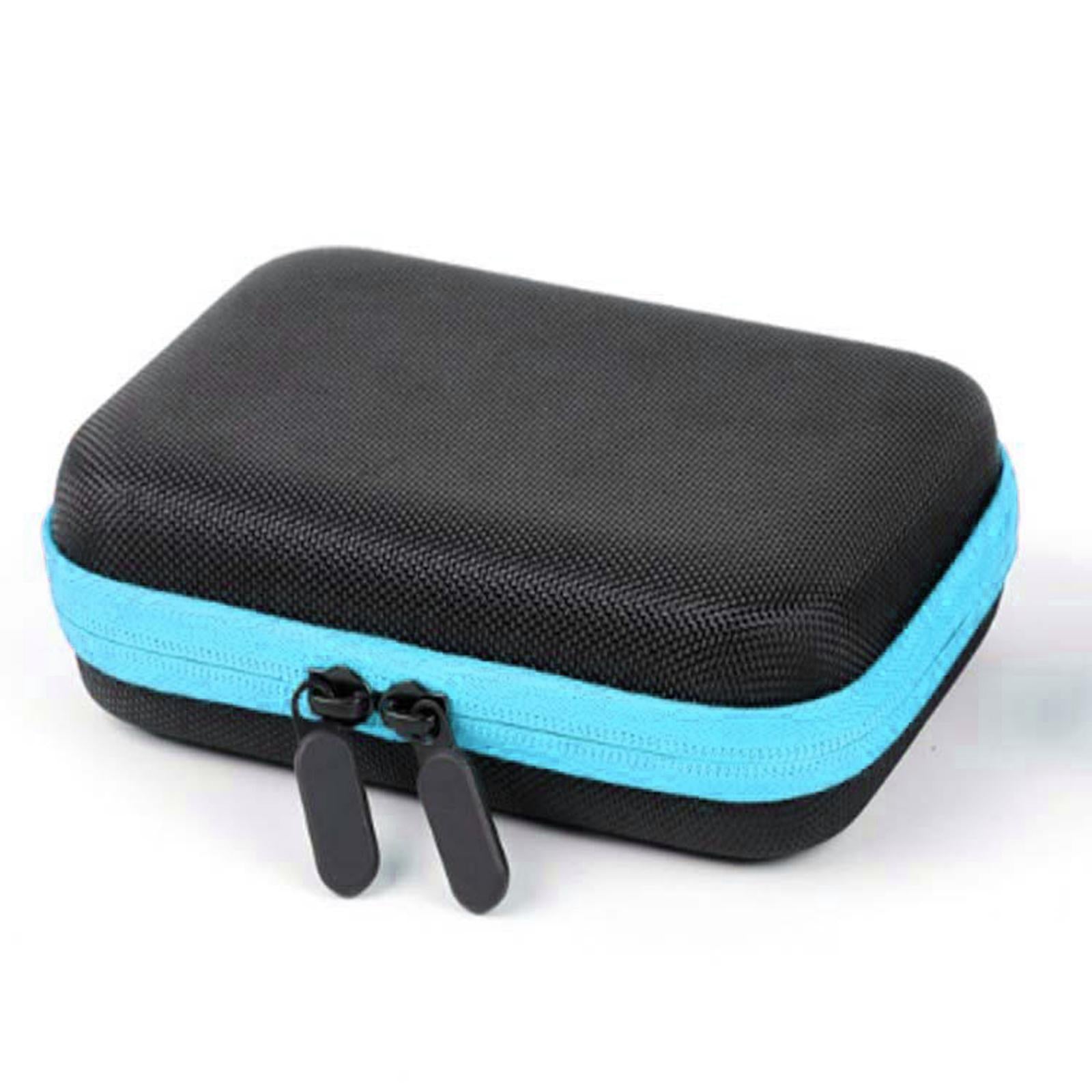 Essential Oil Bag10ml Aromatherapy Storage Holder Case for 12 Bottles Blue