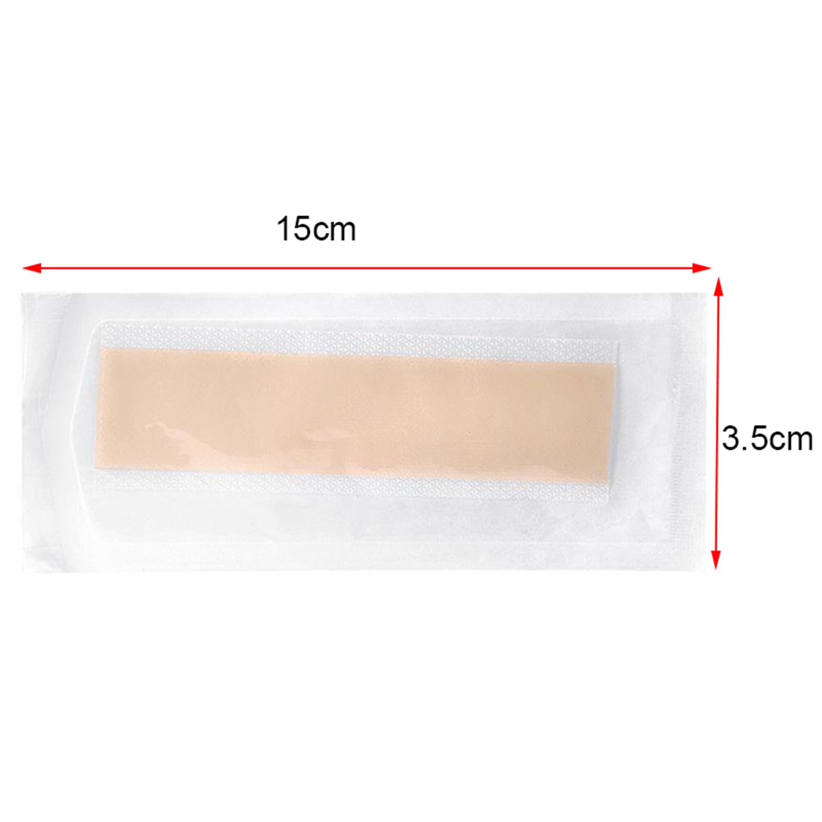 4 Pack Tattoo Flaw Concealer Tape Scar Acne Cover Flesh for Arms Neck Back L