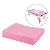 10Piece Bed Sheets Perforated Massage Table Covers for Tattoo 80x180cm Pink