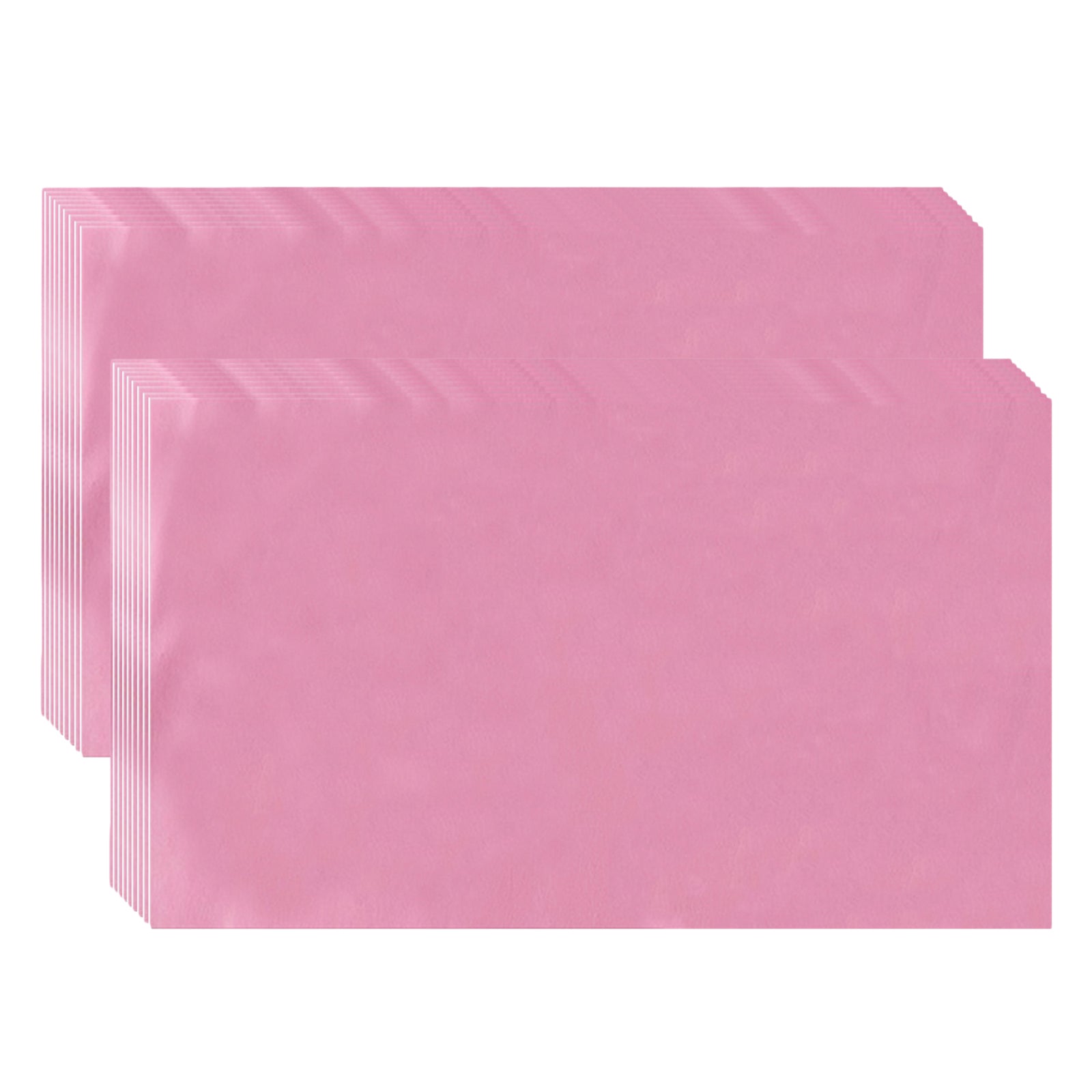 100x 15.7"x27.6" Disposable Bed Sheets Non-woven for Massage SPA Table Pink