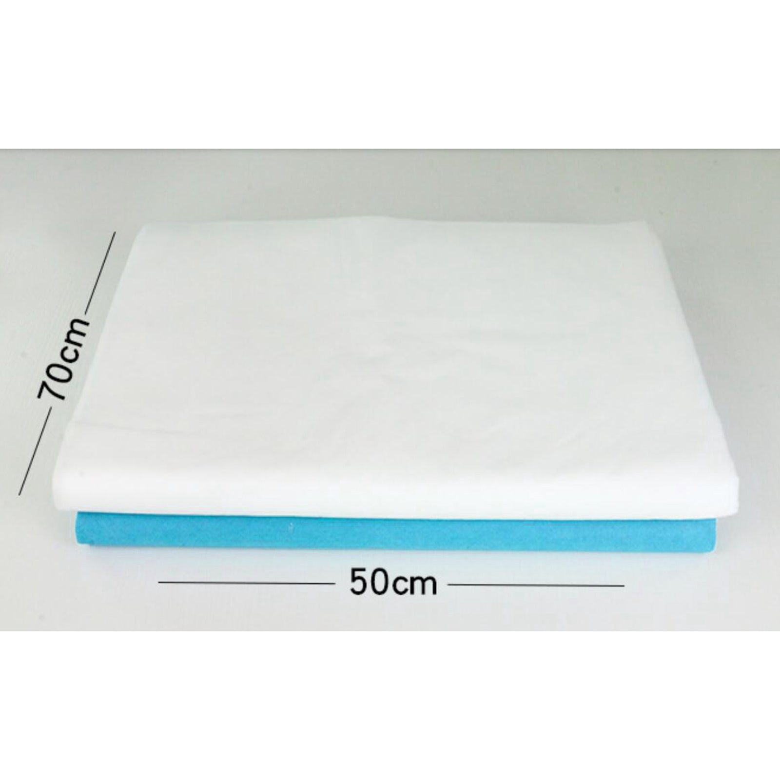 100x 15.7"x27.6" Disposable Bed Sheets Non-woven for Massage SPA Table Pink