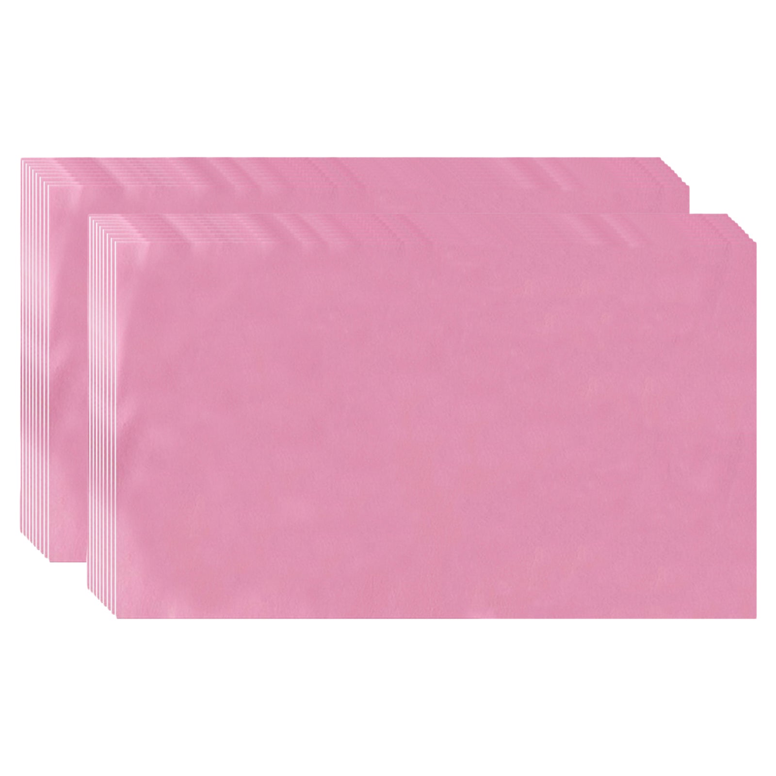 100x 15.7"x27.6" Disposable Bed Sheets Non-woven for Massage SPA Table Pink