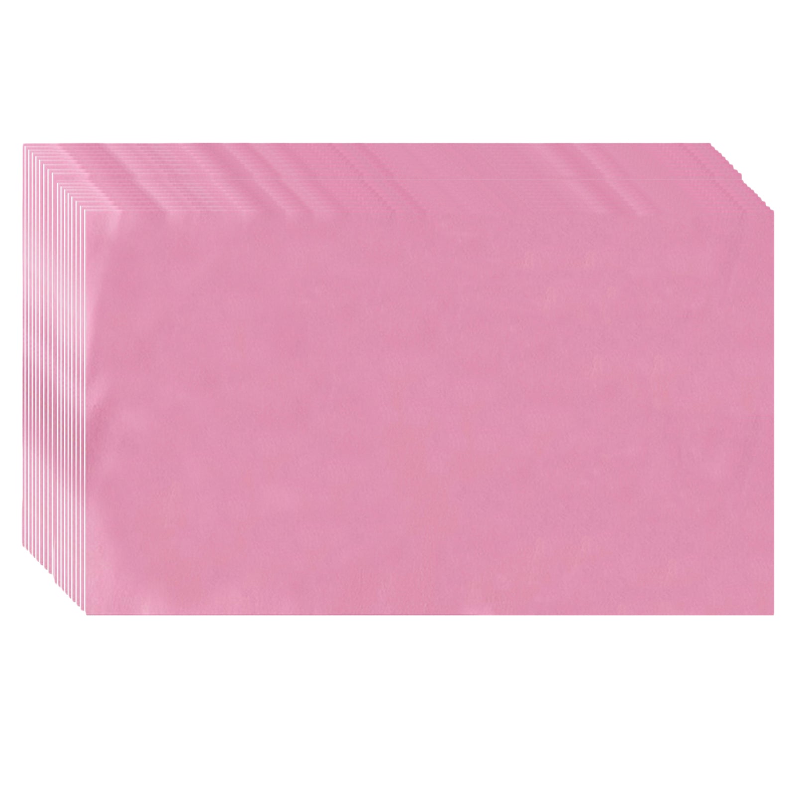 100x 15.7"x27.6" Disposable Bed Sheets Non-woven for Massage SPA Table Pink