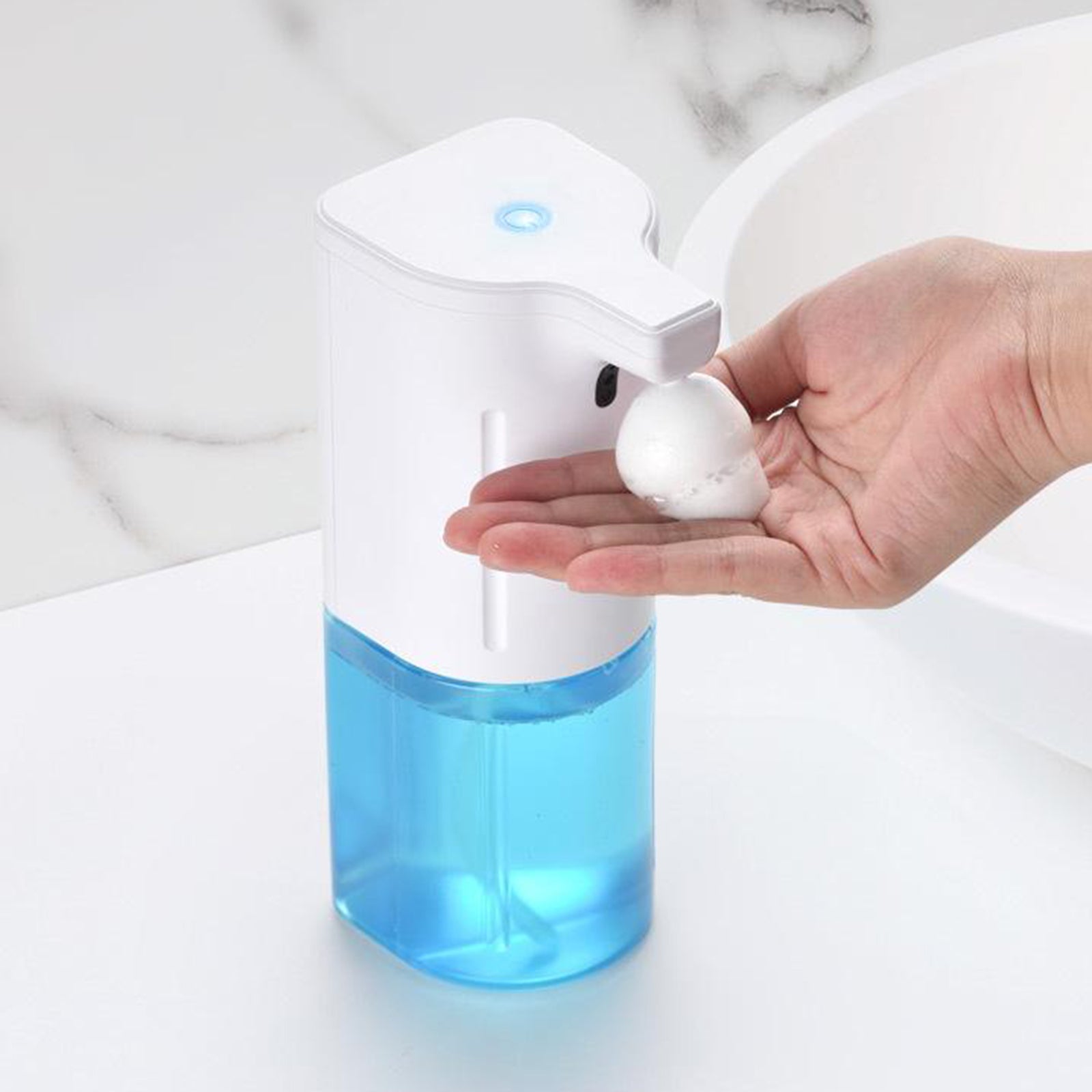 Touchless Auto Foam Soap Dispenser Induction Sprayer for Bathroom Kitchen