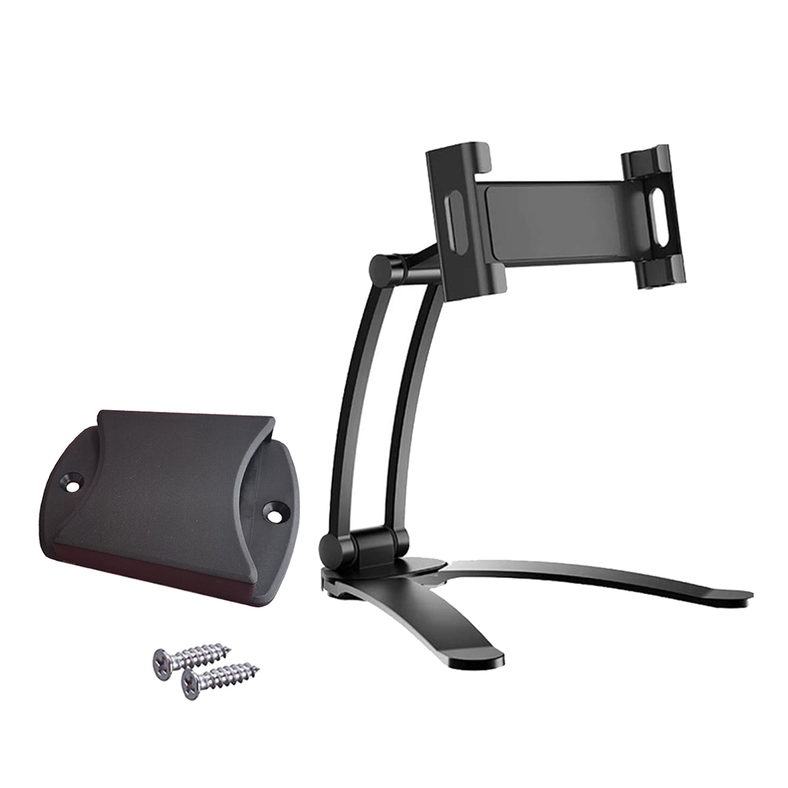 Desktop Cell Phone Tablet Holder Stand Wall Mount Counter Holder Black L