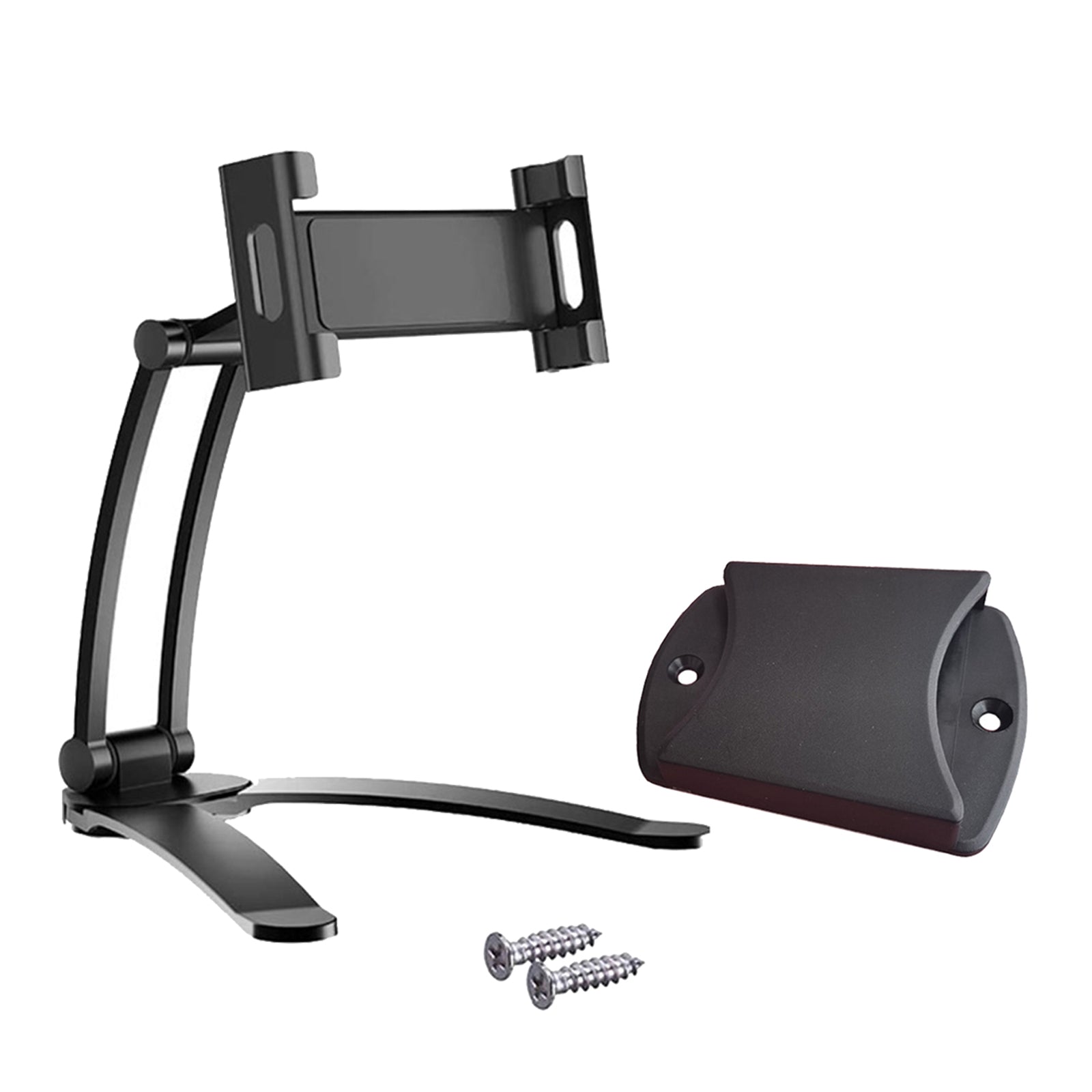 Desktop Cell Phone Tablet Holder Stand Wall Mount Counter Holder Black L