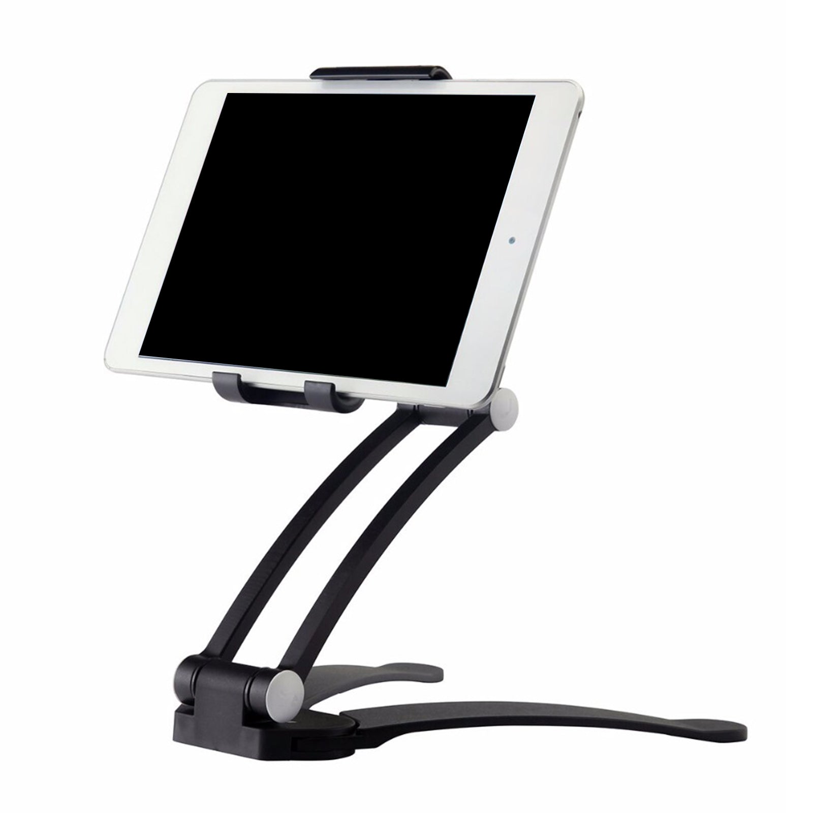 Desktop Cell Phone Tablet Holder Stand Wall Mount Counter Holder Black L