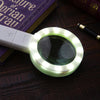 Handheld Magnifying Glass with Light for Seniors Reading Soldering Exploring